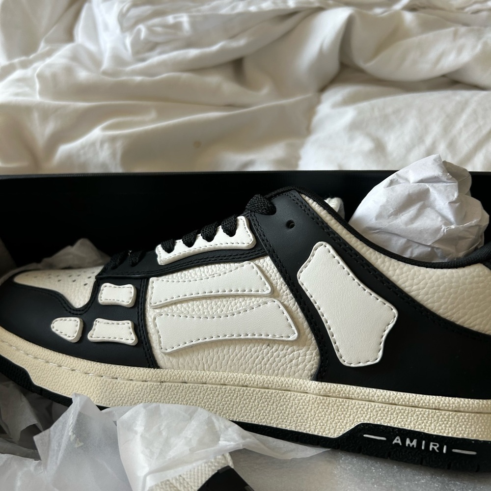 AMIRI Monochrome Men's Sneakers  “ Bought from Sneaker show.”  Worn once